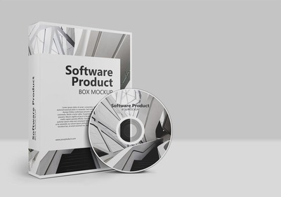 Software Product Box & Mockup: The Cornerstone of Computer Software Packaging Design